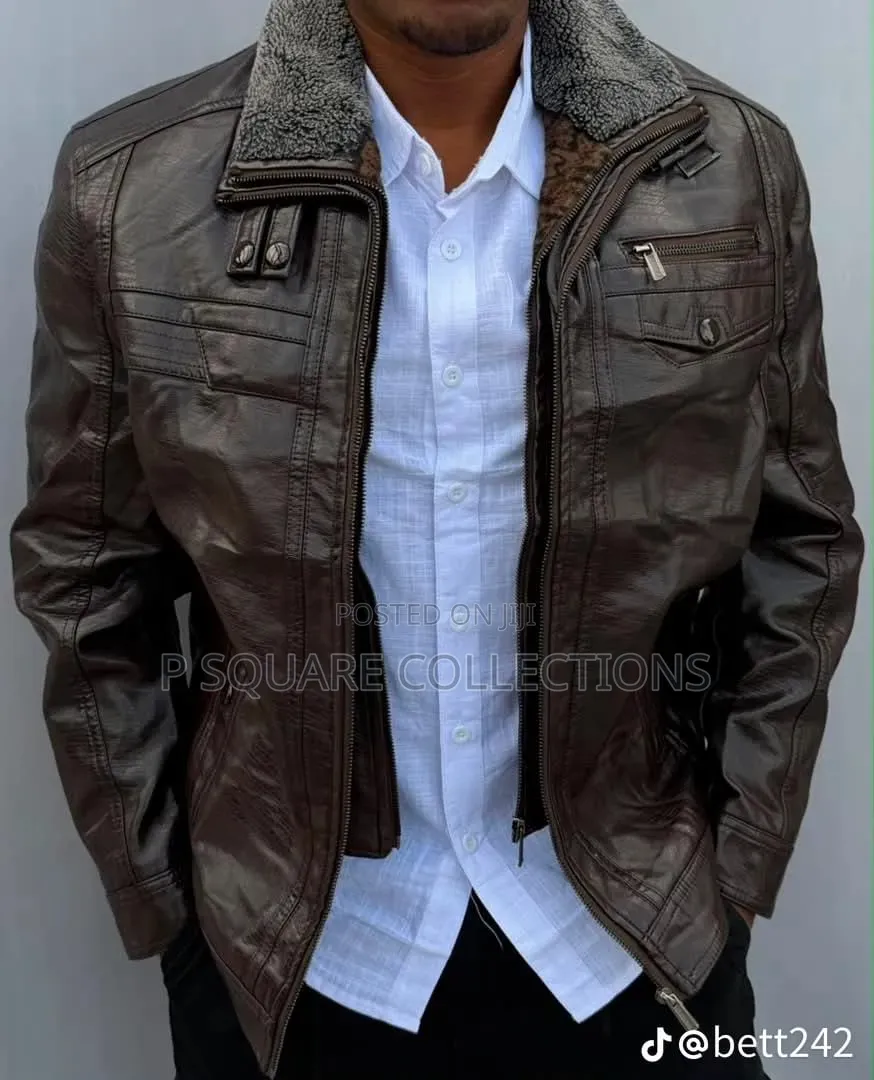Dress for the Cold
Woolen Leather Jacket