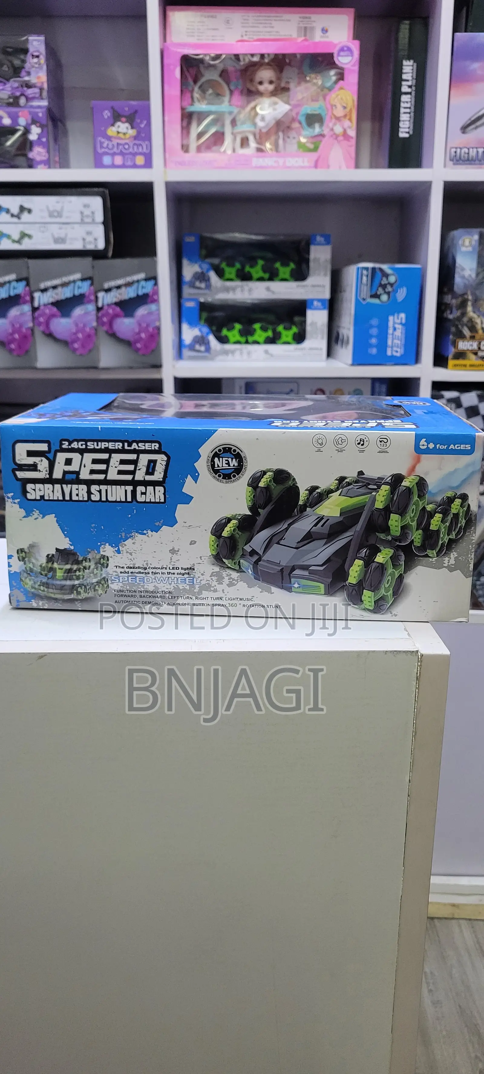 Super Laser Speed Sprayer Stunt Car