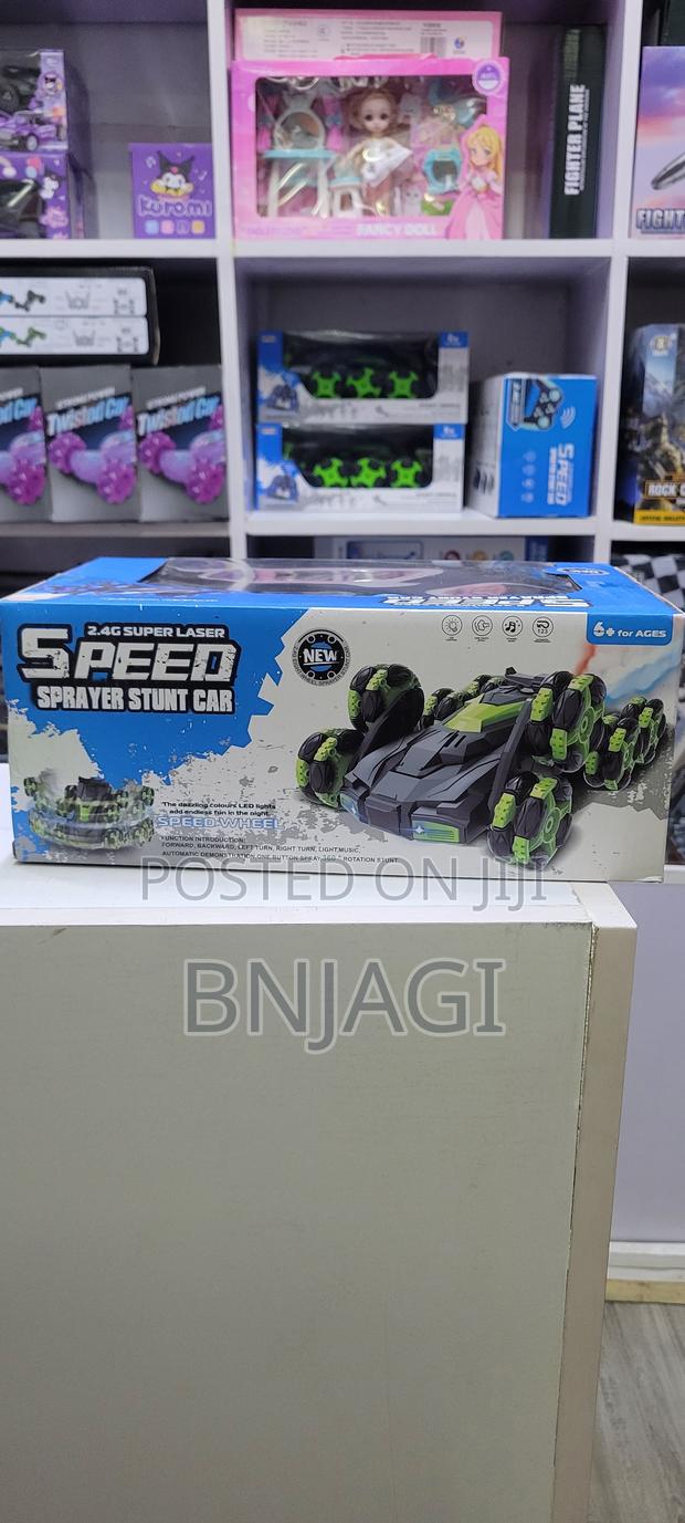 Super Laser Speed Sprayer Stunt Car