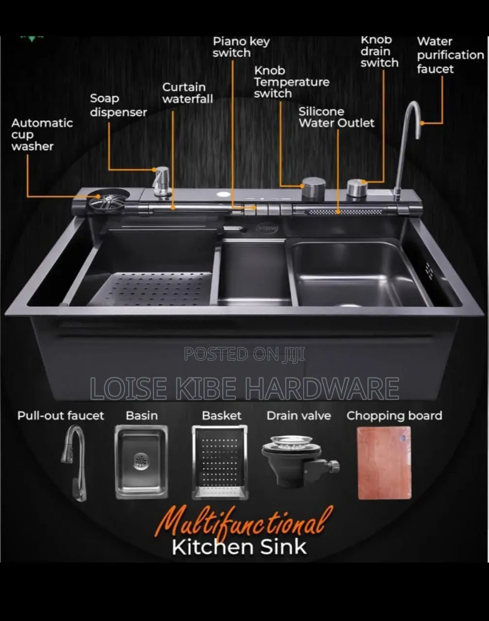 Multifunction Kitchen Sink Available