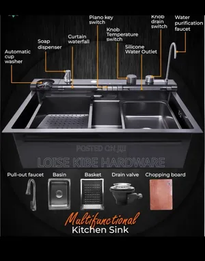 Multifunction Kitchen Sink Available