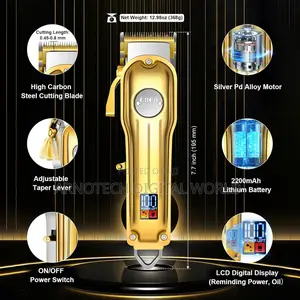 Professional Hair Clippers ,Cordless Hair Trimmer Barber Clippers