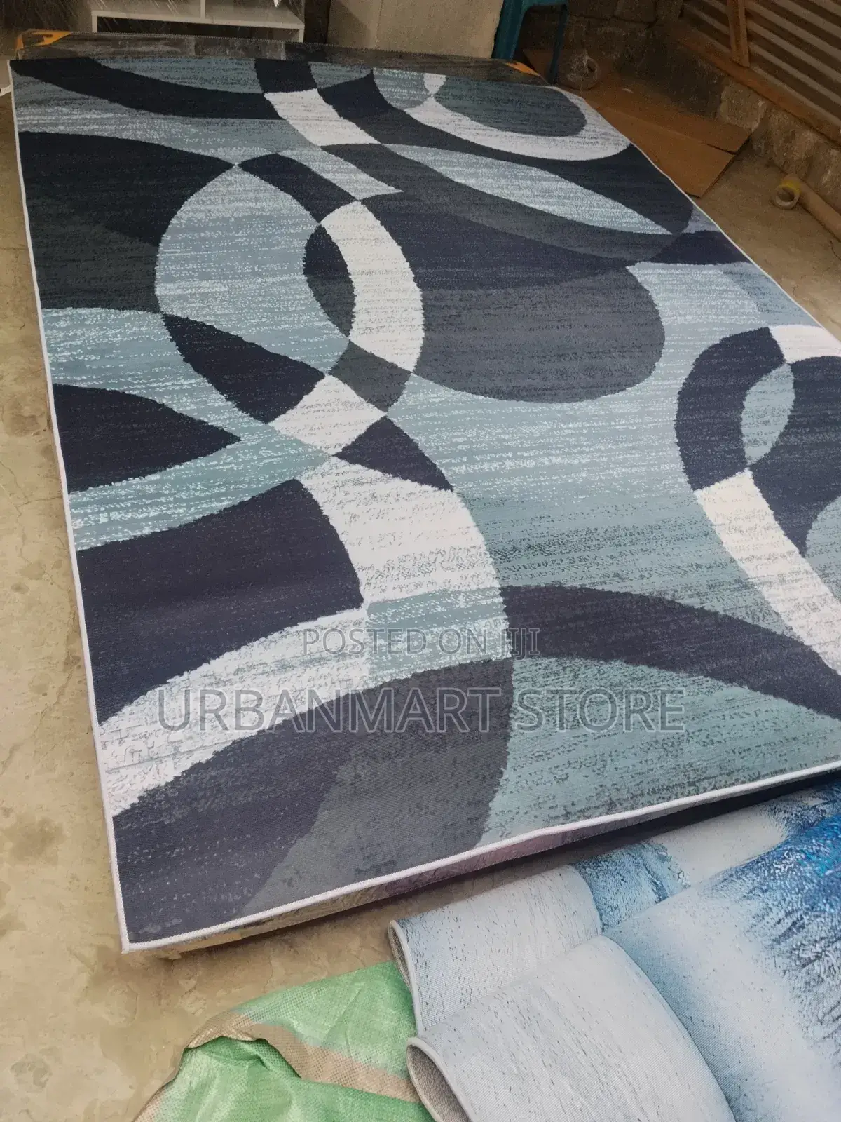 Soft Living Room Carpet 7x10 Ft – 3d Pattern Available