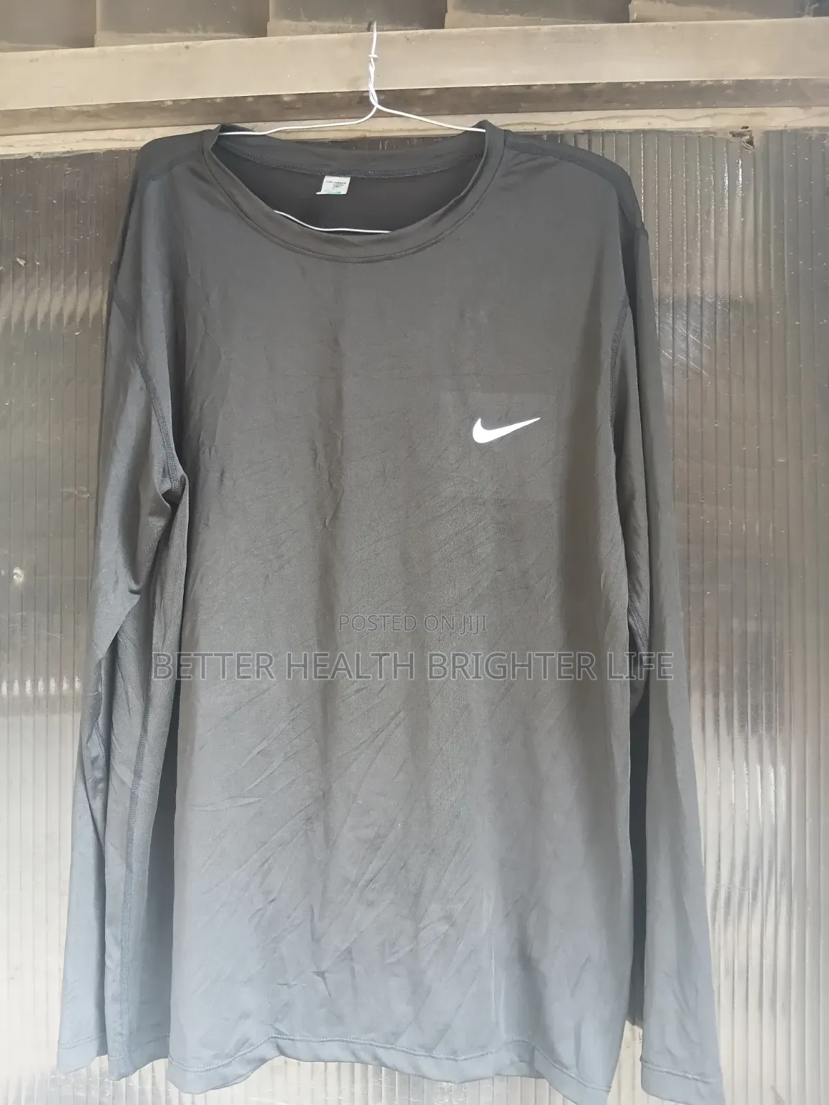 Men's Long Sleeve Workout T_shirt_lightweight Compression Fit