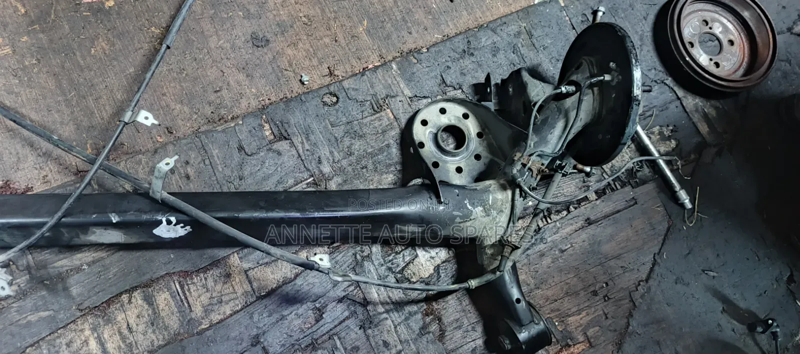 Complete Rear Beam Vitz /Belta/Ractis
