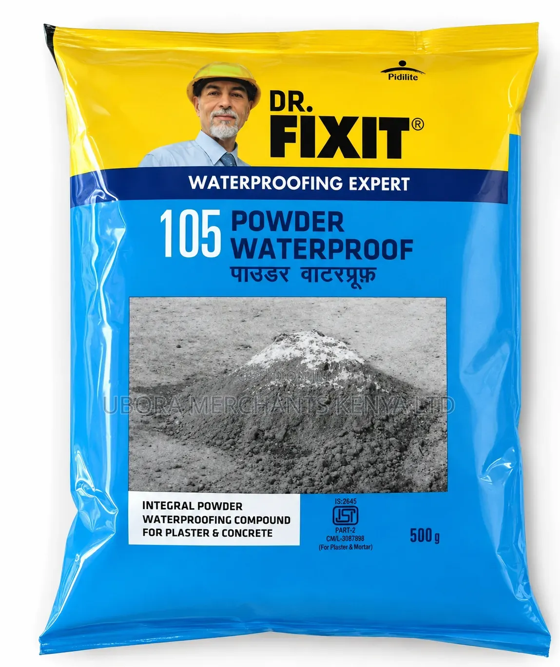 Quality Waterproofing Powder.