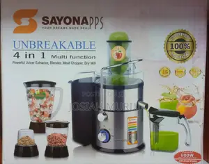 4 in 1 Sayona Juicer ,Blender,Grinder1.6 L