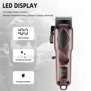 Daling Dl-1928professional Hairclipper With Adjustable Cutting Length
