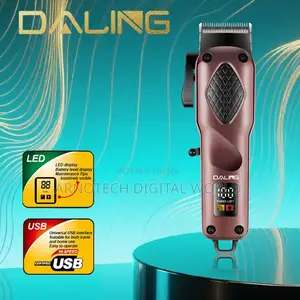 Daling Dl-1928professional Hairclipper With Adjustable Cutting Length