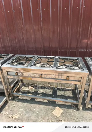 Stainless Steel 3 Burner