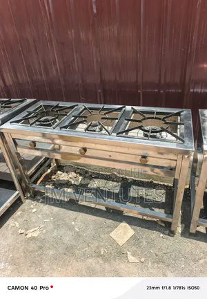 Stainless Steel 3 Burner