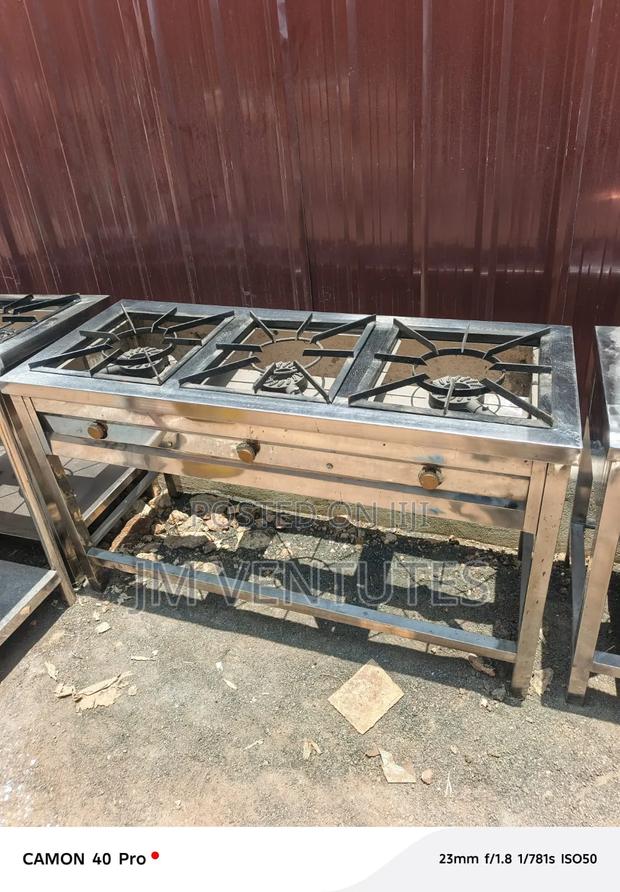 Stainless Steel 3 Burner - thumbnail 2