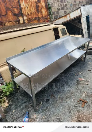 5ft Stainless Steel Working Table