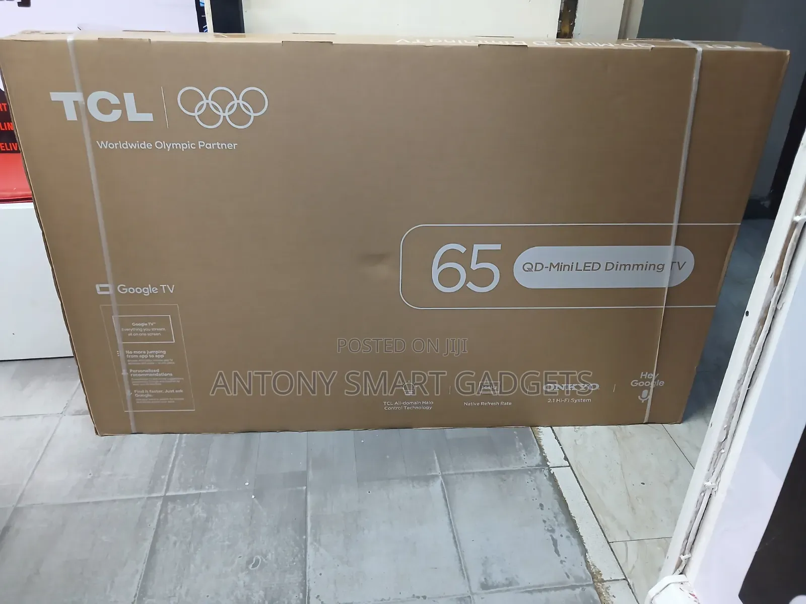 TCL 65′′ 65p8l Qd-Mini Led Dimming Qled Tv