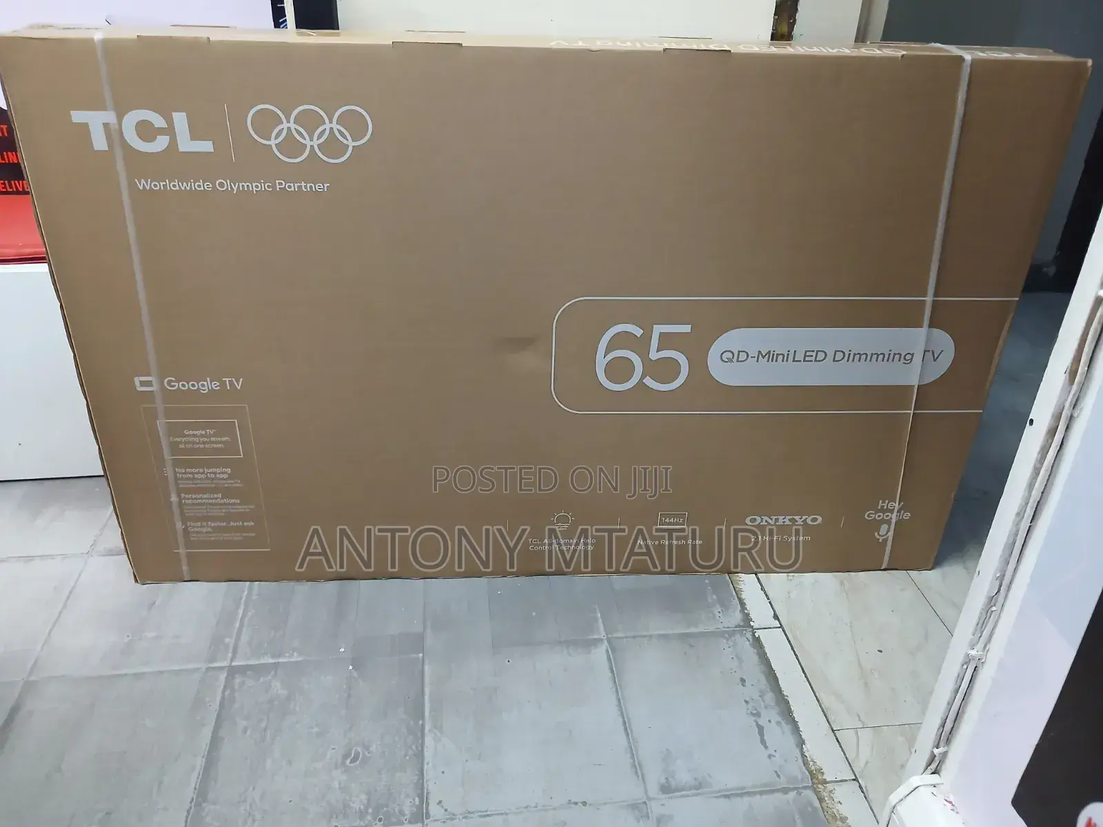 TCL 65′′ 65p8l Qd-Mini Led Dimming Qled Tv