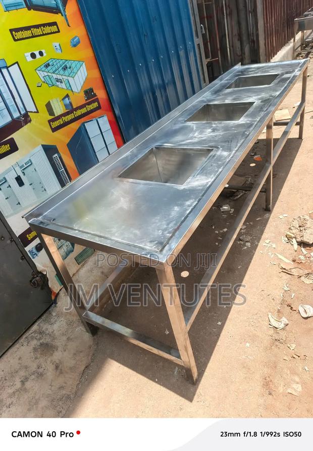 Tripple Bowl Sink(Stainless Steel)
