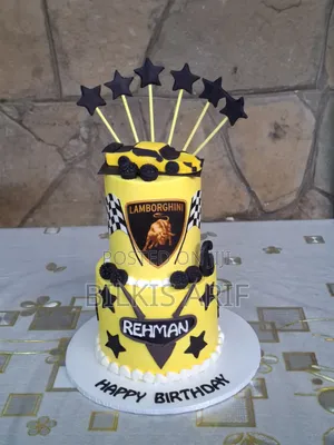 Lamborghini Cake