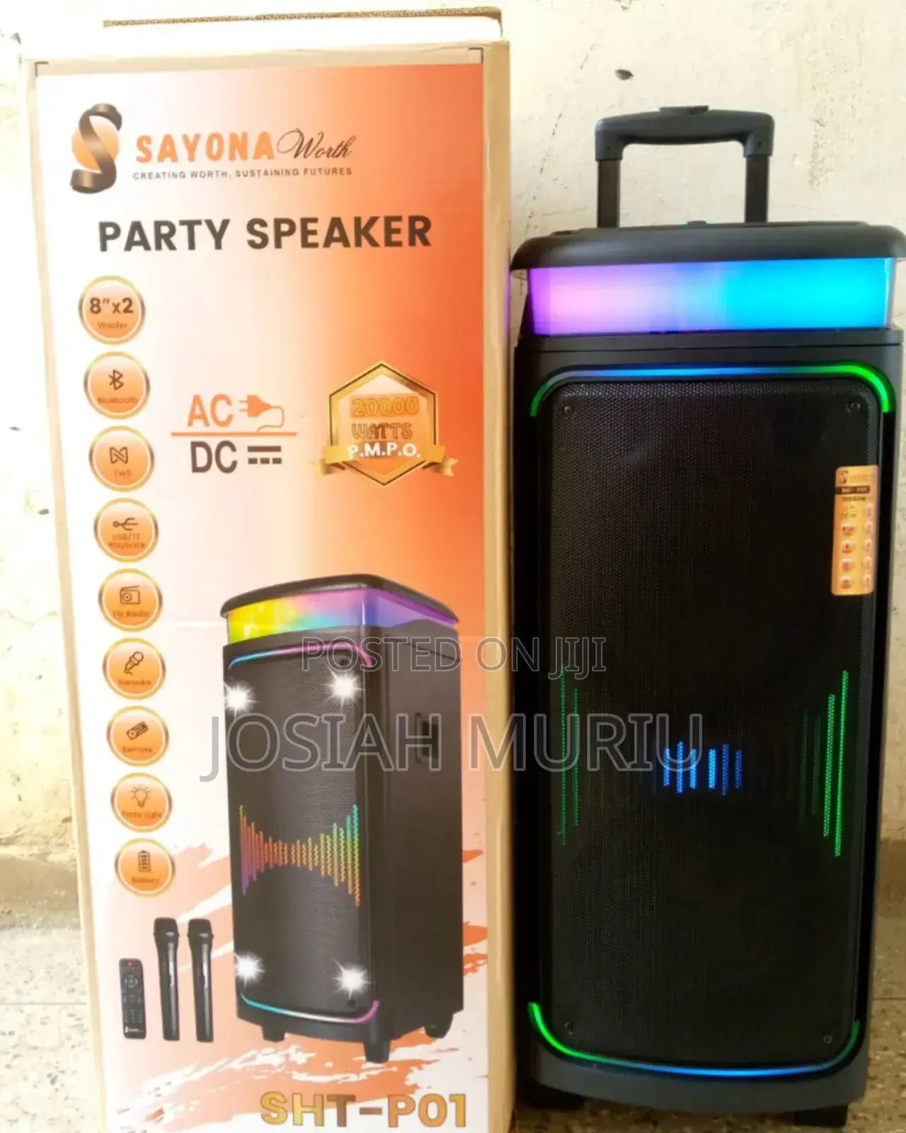 Sayona Party Speaker Ac/Dc