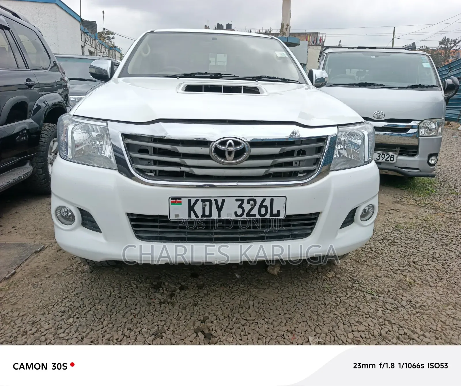 Toyota Hilux 2015 White