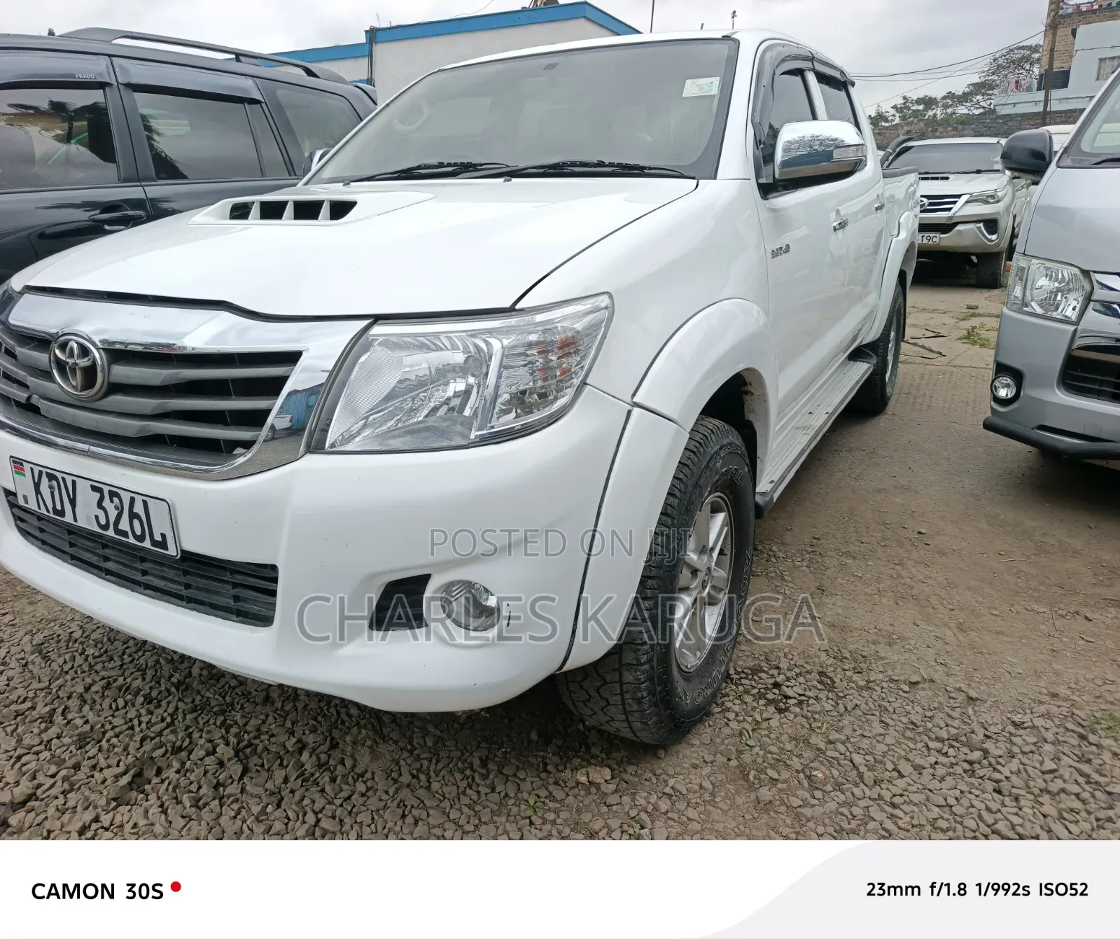 Toyota Hilux 2015 White