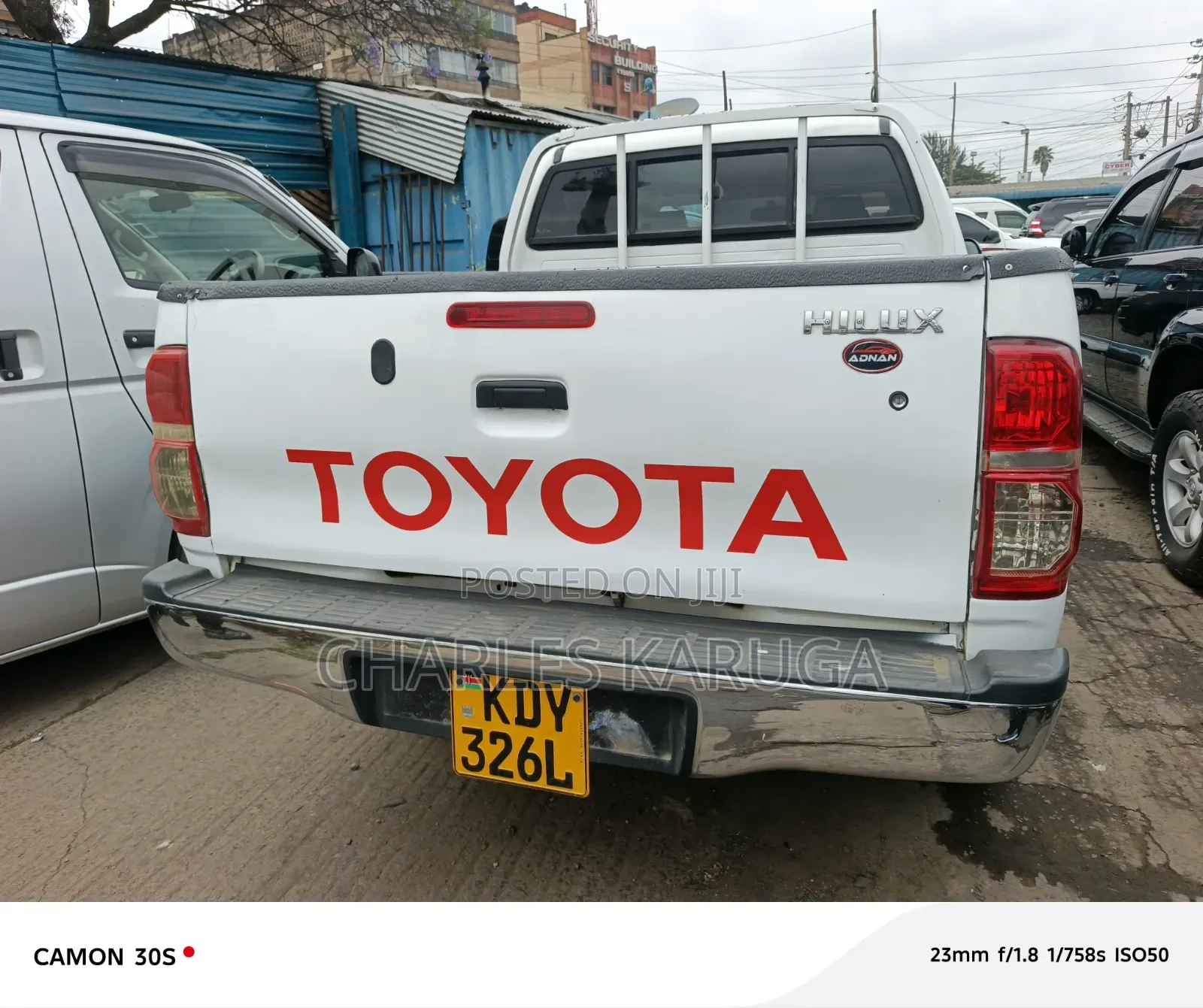 Toyota Hilux 2015 White