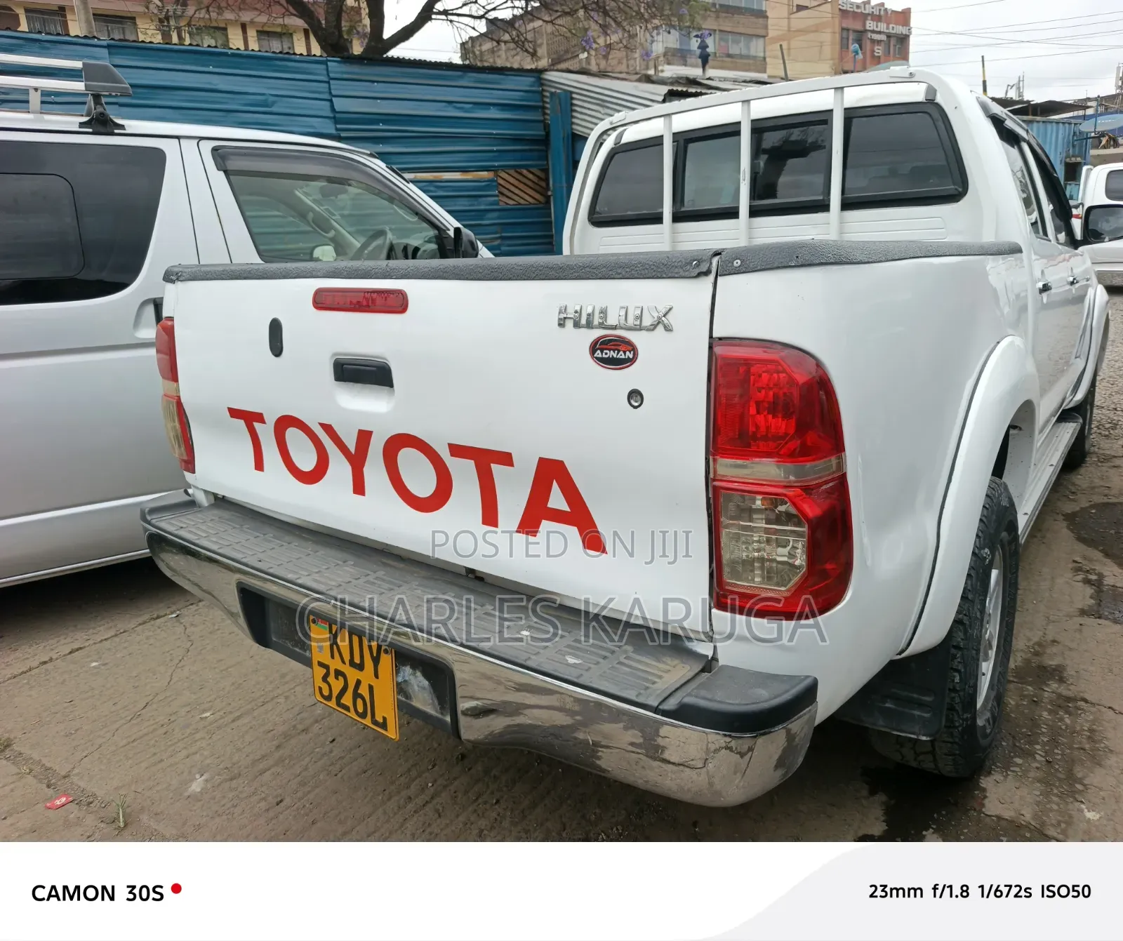 Toyota Hilux 2015 White
