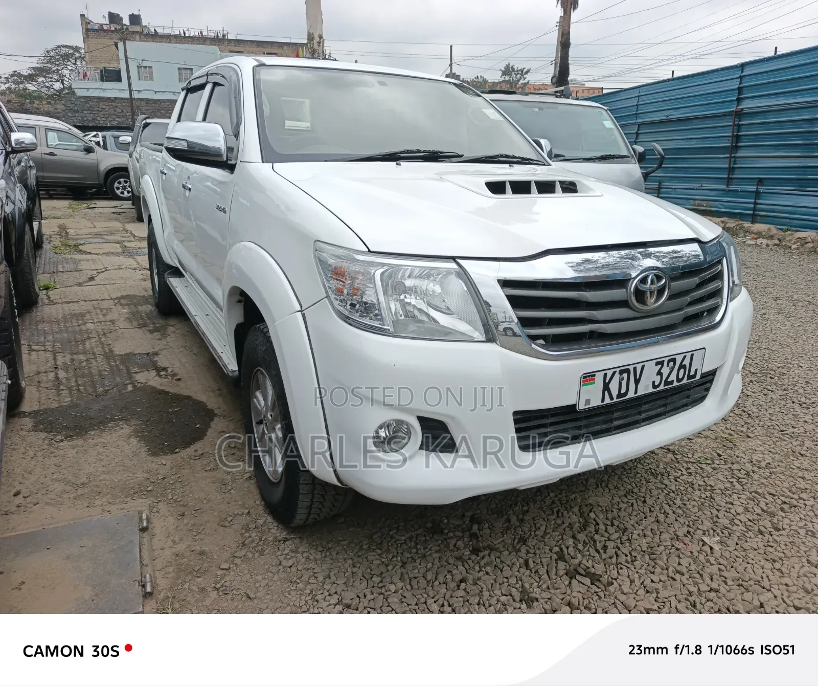 Toyota Hilux 2015 White