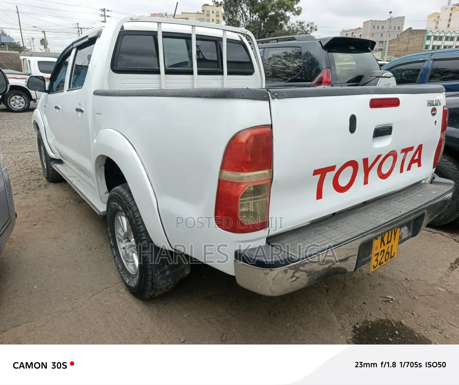 Toyota Hilux 2015 White
