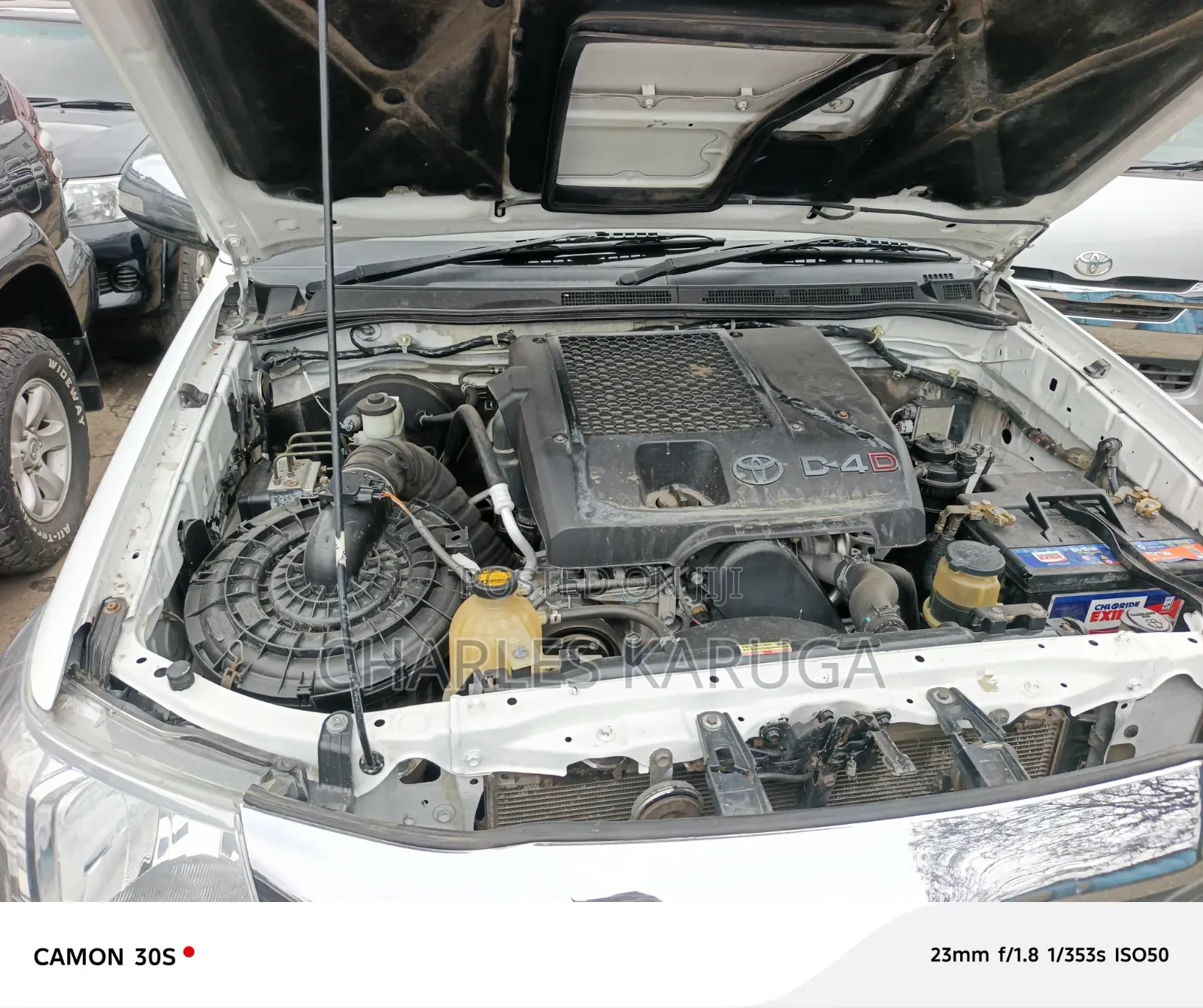 Toyota Hilux 2015 White