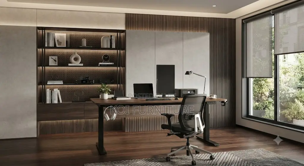 Office Desk; 1.8 Meters Electric Adjustable Ergonomic Office Home Desk