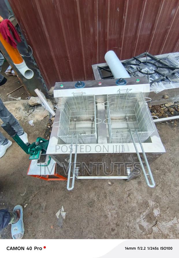 Electric Double Deep Fryer