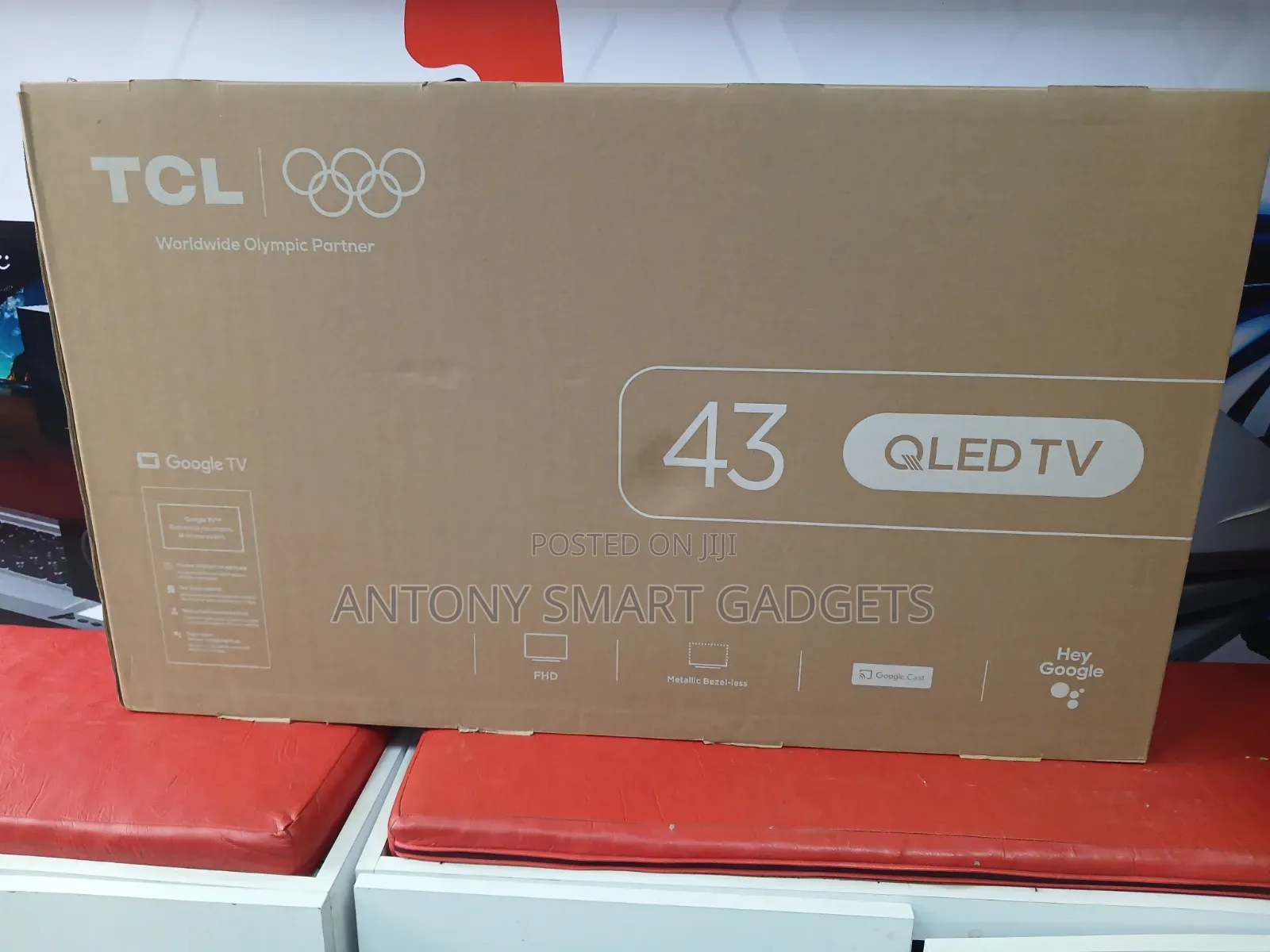 TCL 43′′ 43s5k Qled Full Hd Smart Google Tv