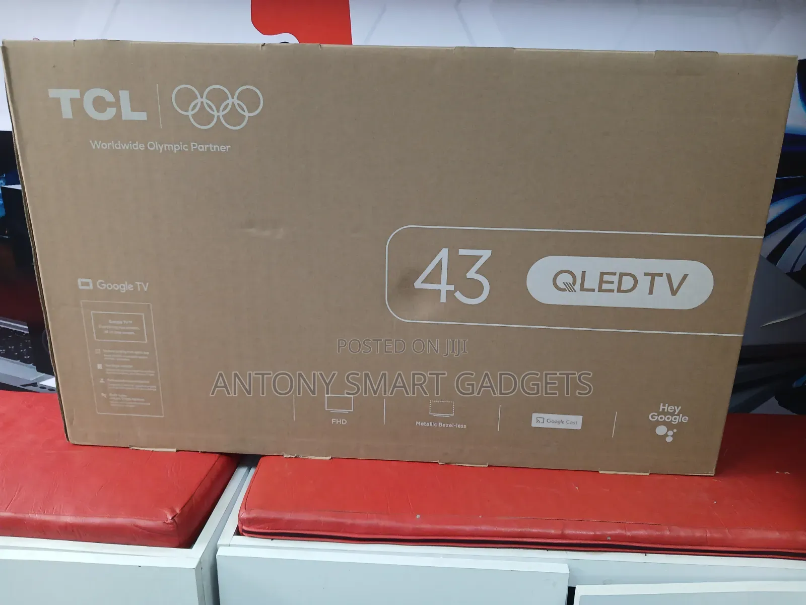 TCL 43′′ 43s5k Qled Full Hd Smart Google Tv