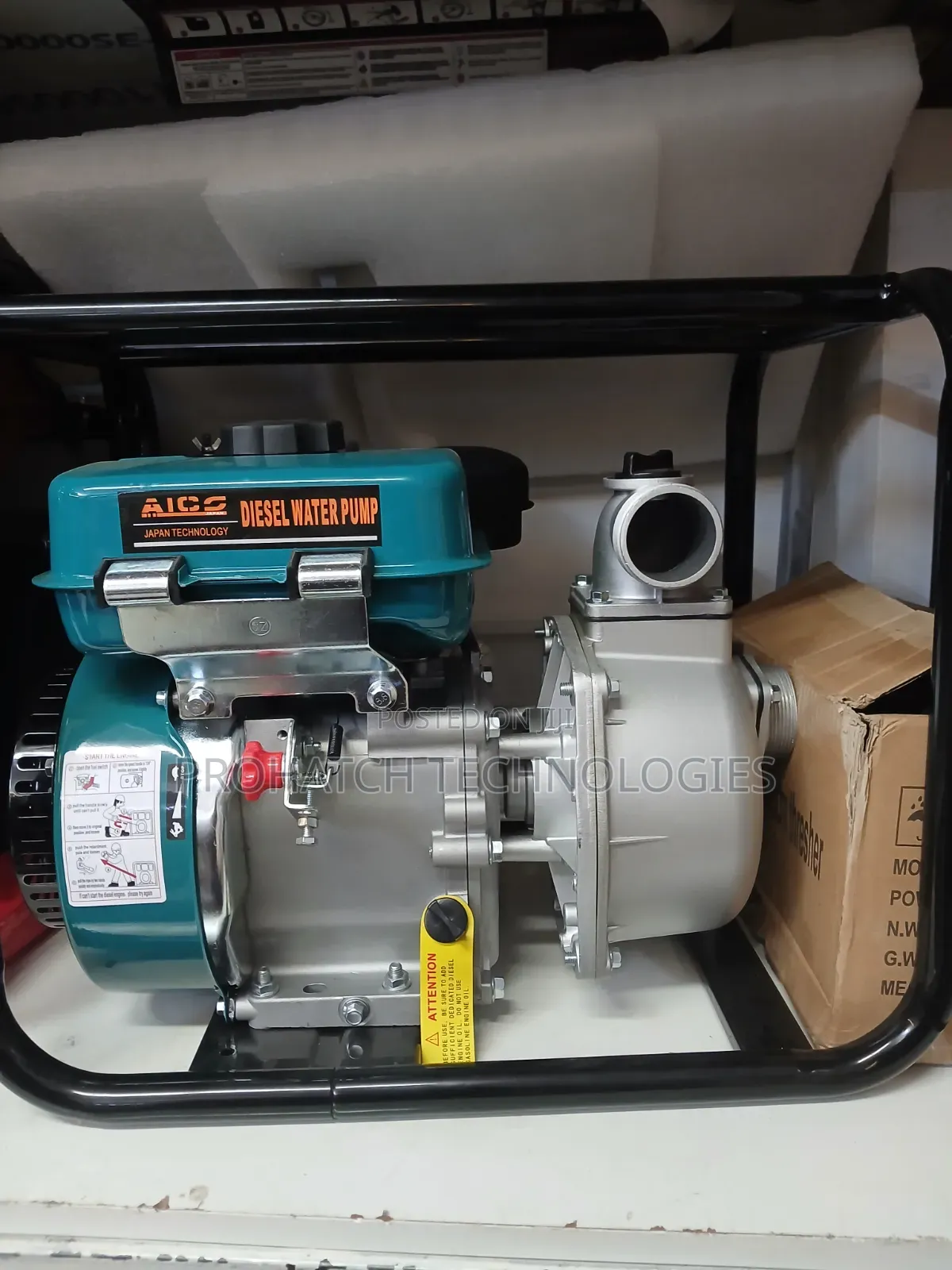 8hp Aico Japan 2inch Diesel Water Pump