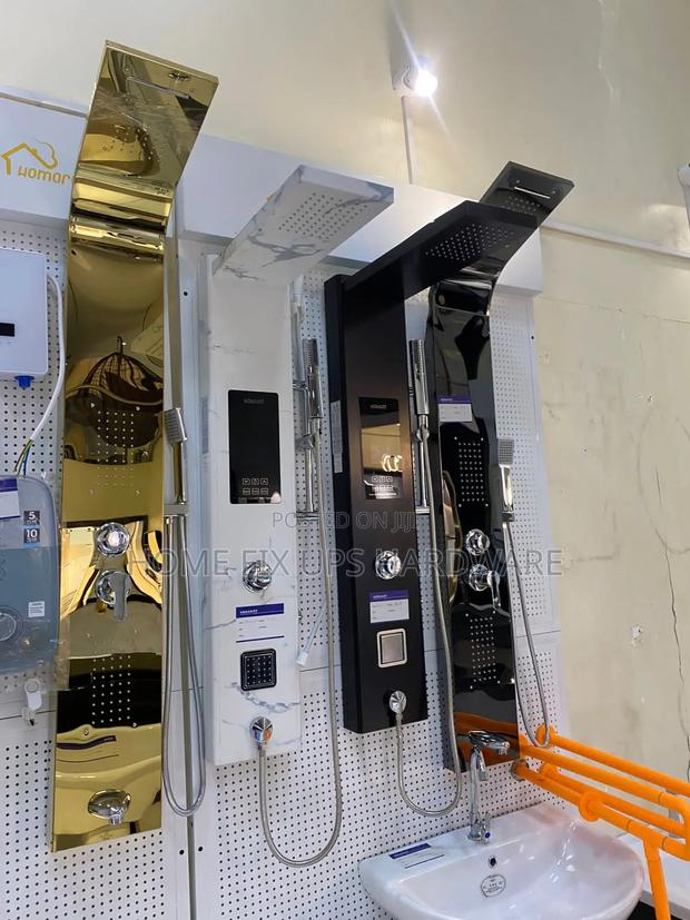 4 Way Electric Shower Panel - main view