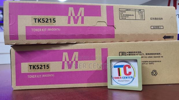 Oem Genuine Kyocera Tk-5215m Magenta Toner