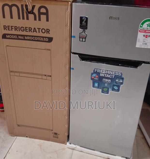 Mika 112 Litres Double Door Refrigerator