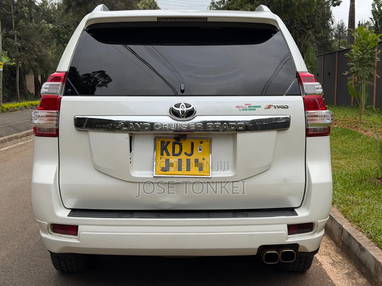 Toyota Land Cruiser Prado 2.7 VVT-i 2015 White