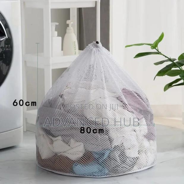 Extra Large Laundry Bag With Drawstring Closure - main view