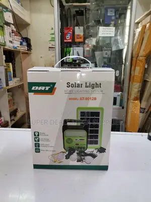 Reliable Performance Portable Home Solar Lighting System With Torch