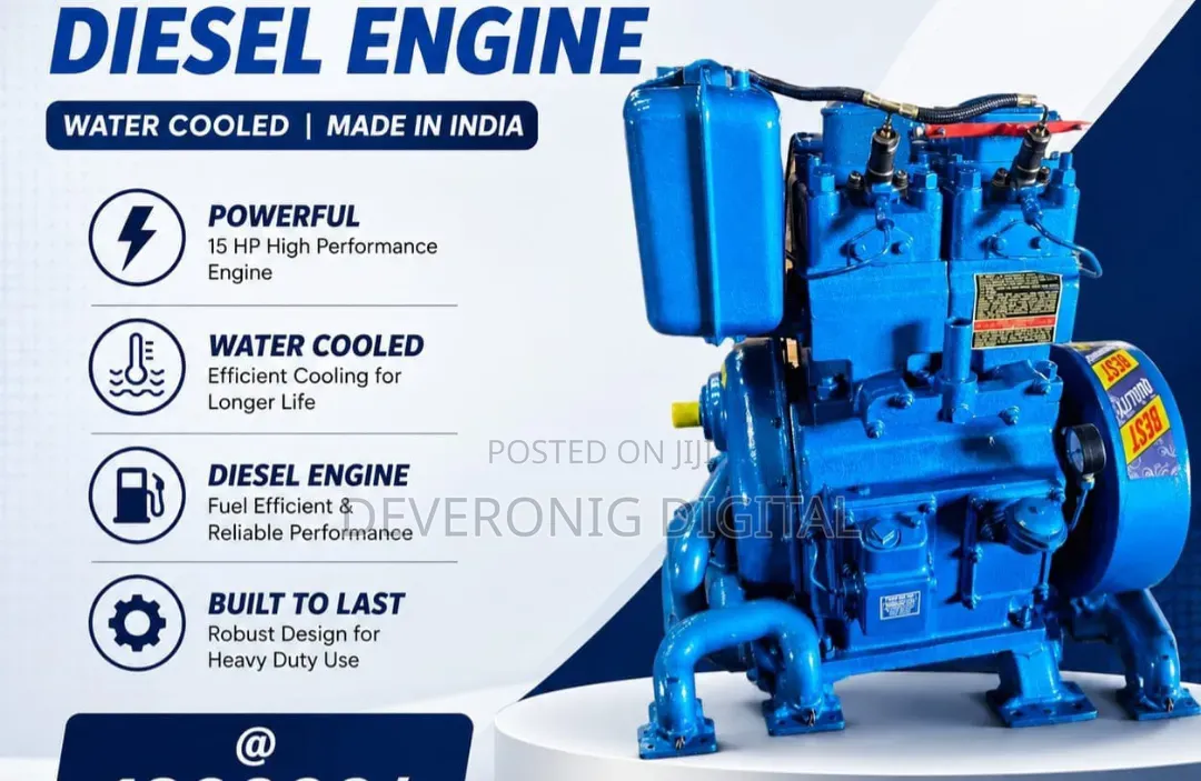 15hp Twin Cylinder Diesel Engine
