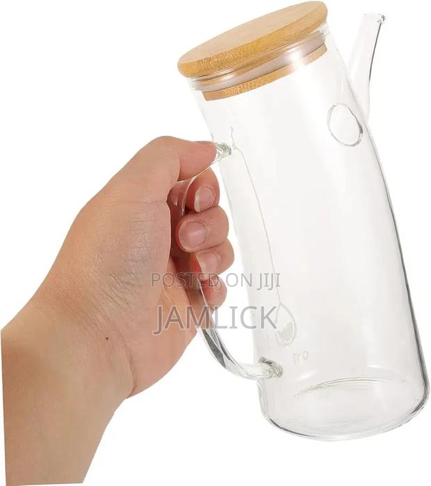700ml Curved Glass Oil Dispenser – Hk