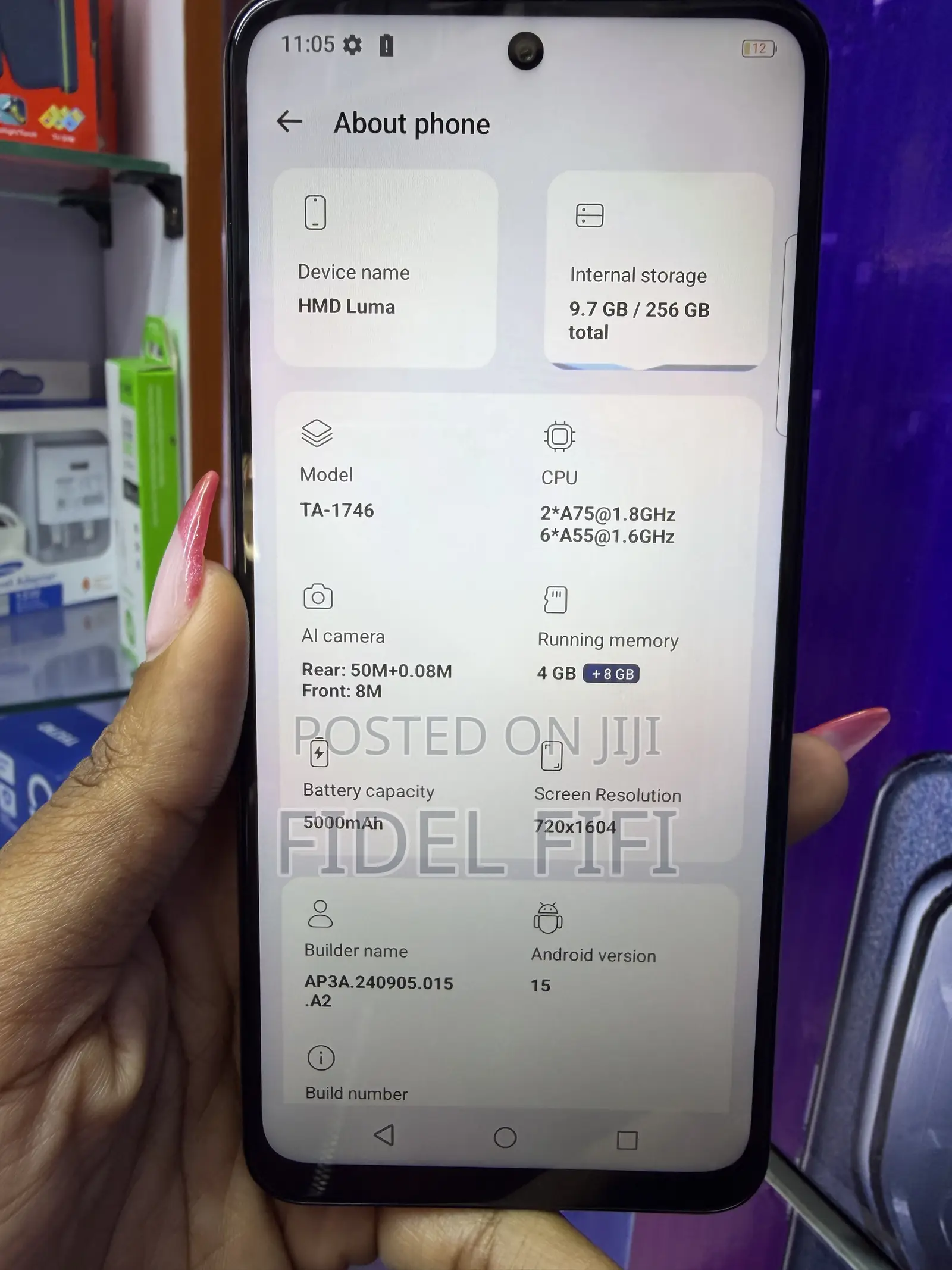 New HMD Pulse Pro 128 GB Silver