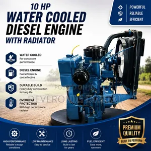 10hp Water Cooled Diesel Engine With Radiator