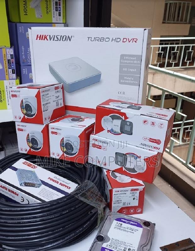 Hikvision 8ch Smart Hybrid CCTV Camera Kit