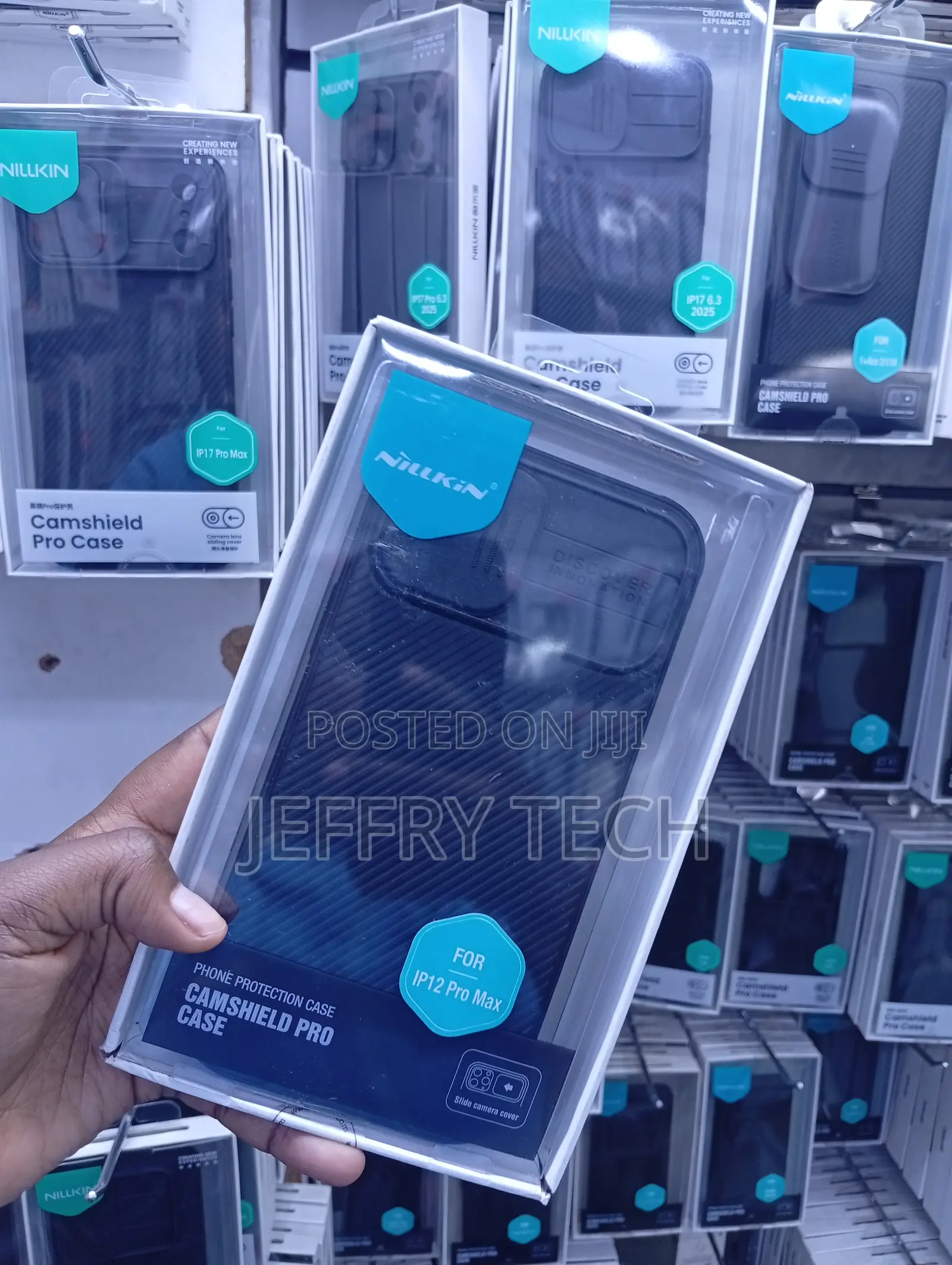 iPhone 12 Pro Max, Black Nillkin Camshield Pro Case