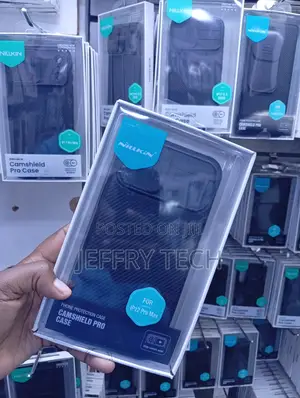 iPhone 12 Pro Max, Black Nillkin Camshield Pro Case