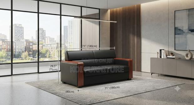 Office Sofas; Five Seaters Ergonomic Functional Offce Sofa Set - thumbnail 2