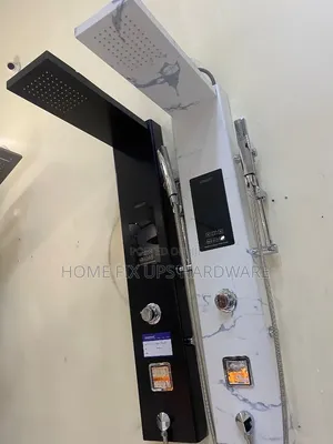 Marble White Electric Shower Panel