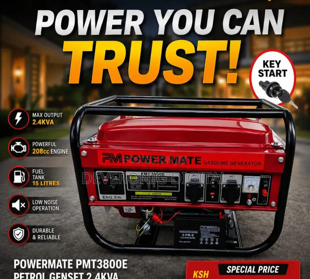 Powermate PMT 3800e Petrol  Engine